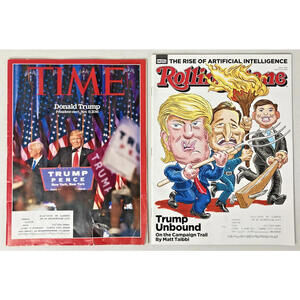 2016 Time / Rolling Stone Magazine - Donald Trump - President Elect - Campaign